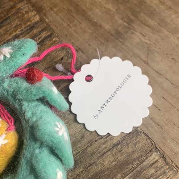 NWT Anthropologie deck the halls monogram ornament A - Picture 3 of 3